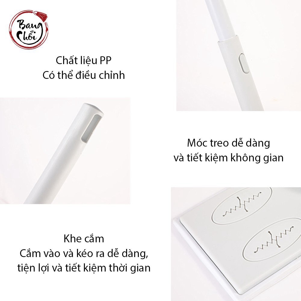 Cây Lau Nhà Thông Minh Xoay 360, Lau Sàn Gỗ - Chổi Lau Nhà Sử Dụng Giấy Tĩnh Điện Hút Chân Không Thế Hệ Mới