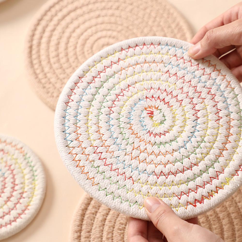 IVORY Tấm Lót Bàn Ăn Cách Nhiệt Tiện Dụng Trang Trí Nhà Cửa