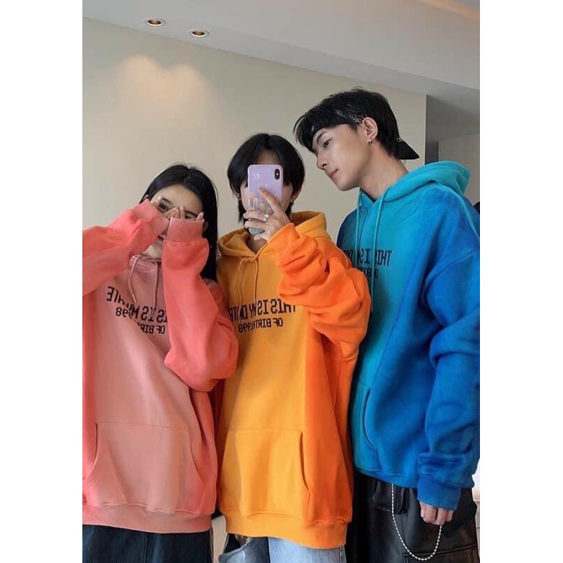 Hoodi Loang Chất Liệu Nỉ/ 3 Màu/ FreeSize (Kèm video sp) | BigBuy360 - bigbuy360.vn