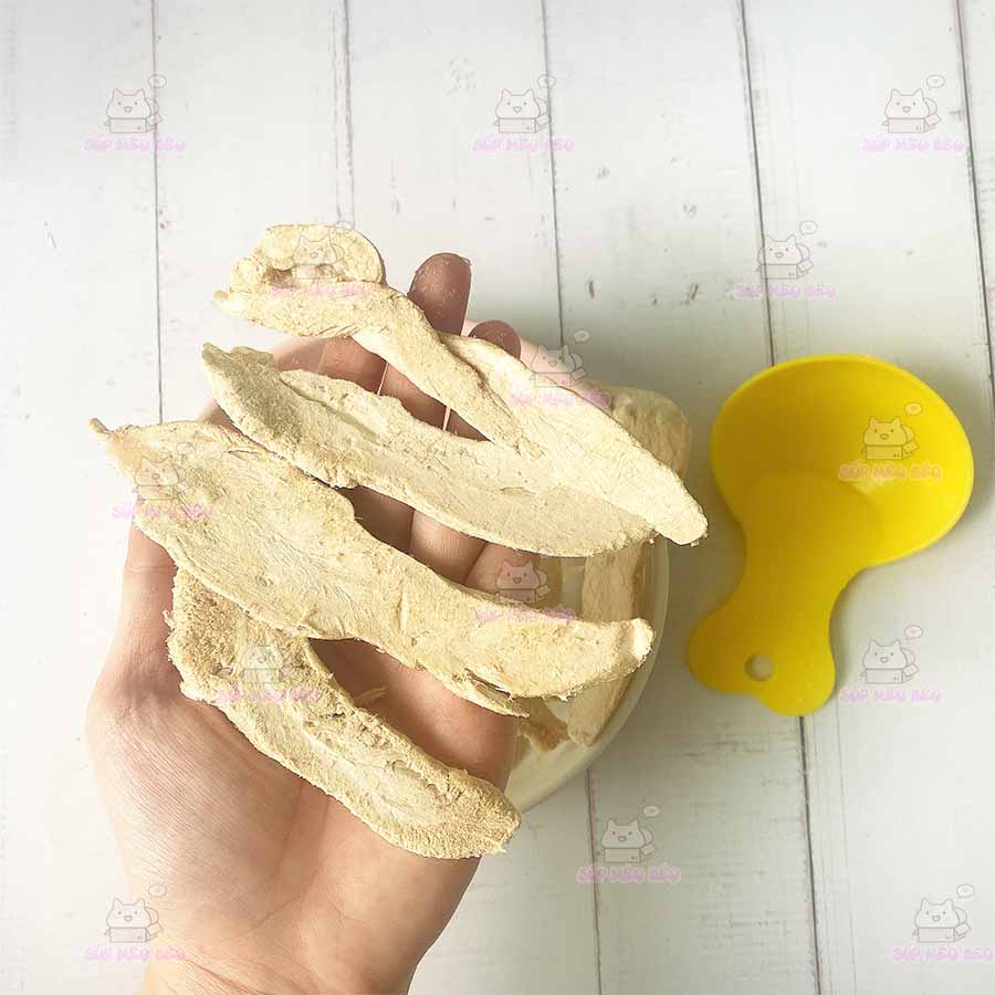 Ức Vịt sấy khô gói 4 miếng cho Mèo và Cún