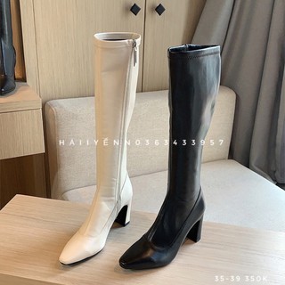 ORDER Boots cao gót da siêu mềm ( kèm video + ảnh thật )