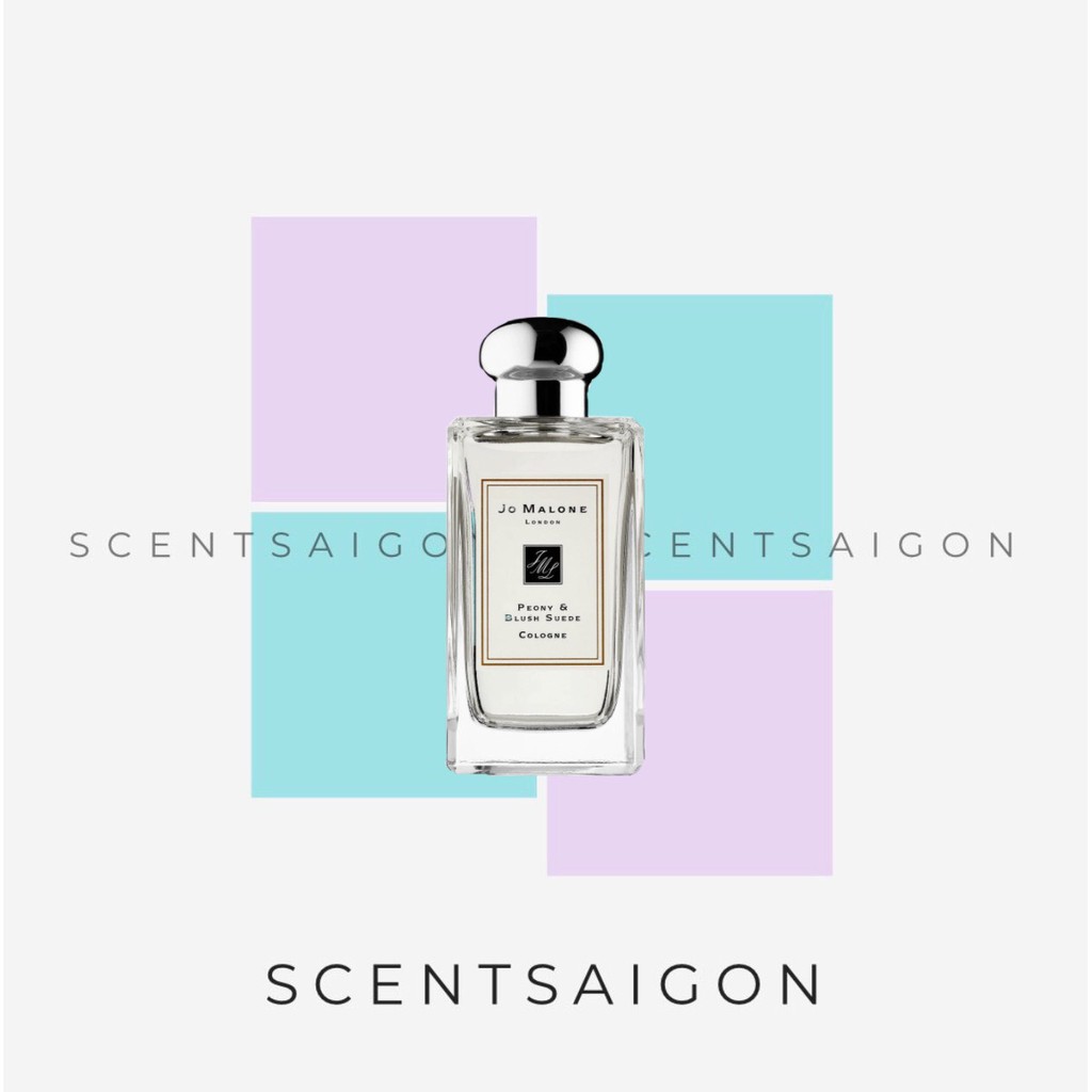 -𝑺𝒄𝒆𝒏𝒕𝒔𝒂𝒊𝒈𝒐𝒏- Nước hoa nữ tính Jomalone Peony & Blush Suede Cologne 10ml