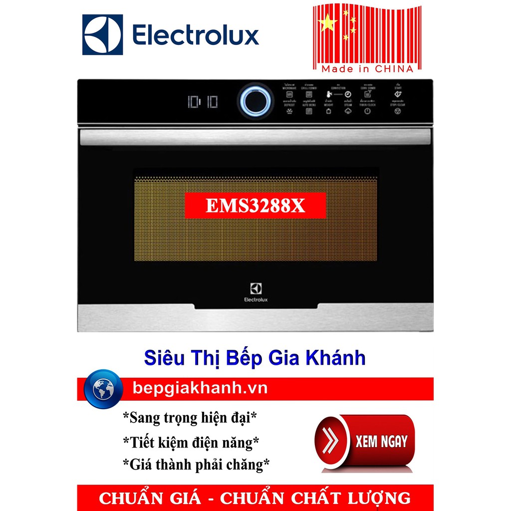 Lò vi sóng để bàn Electrolux EMS3288X sản xuất Trung Quốc