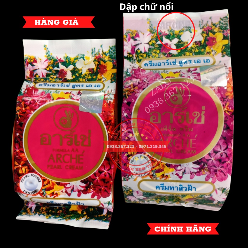 Kem Arche Thái Lan 3g Giúp Dưỡng Trắng Ngừa Thâm Nám Tàn Nhang - Mỹ Phẩm Hân Trinh