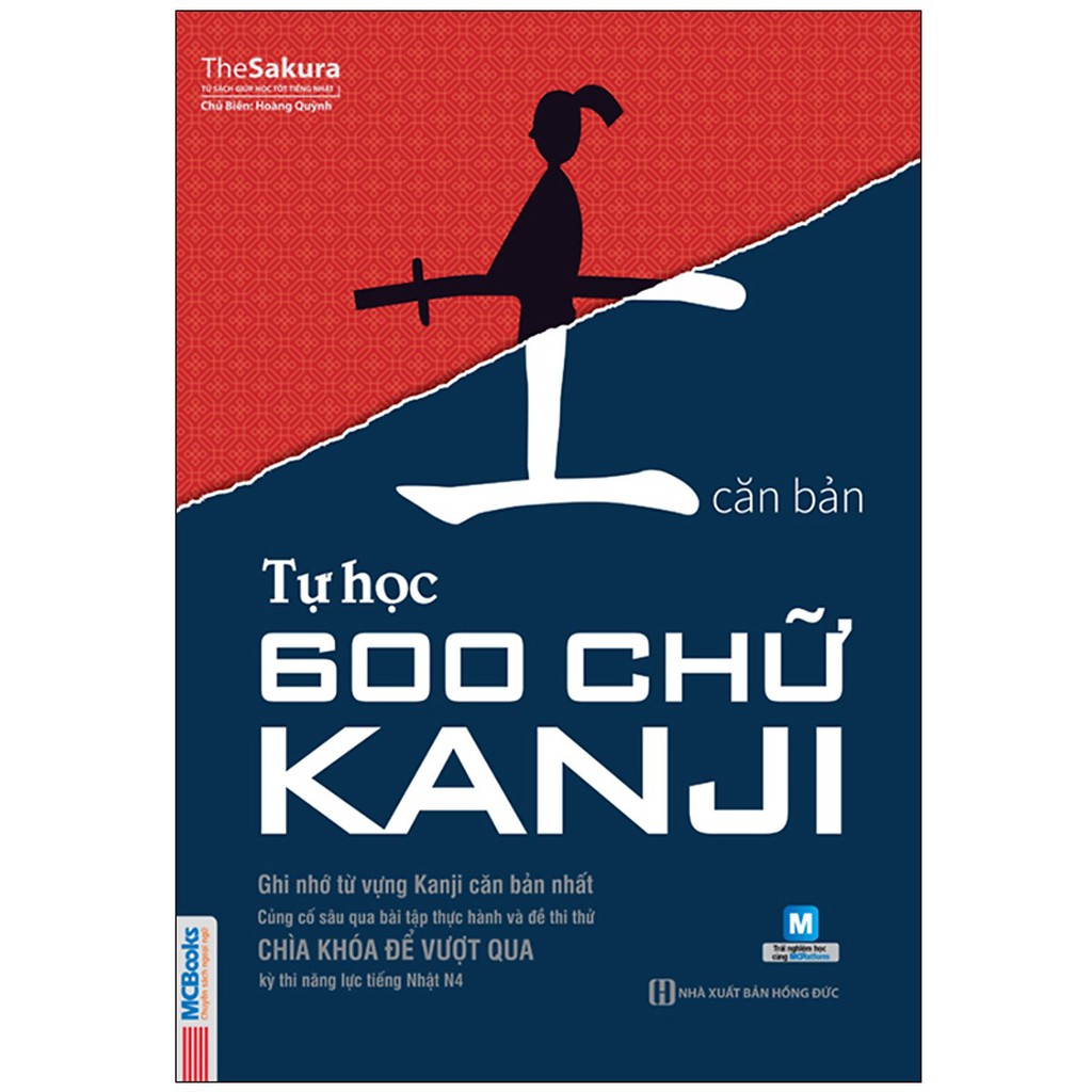 Sách-Tự Học 600 Chữ Kanji Căn Bản (Tái bản 2019)