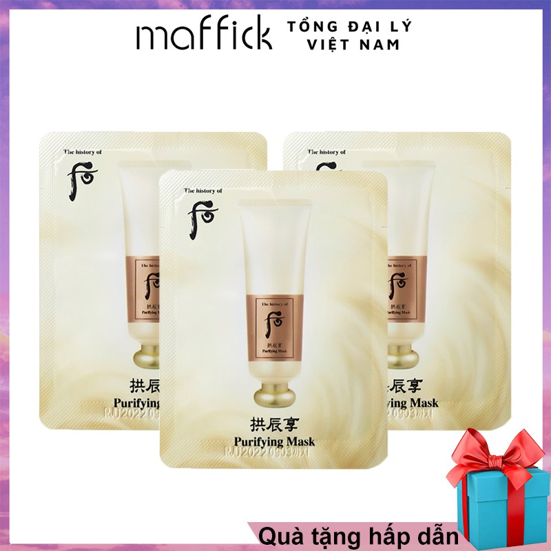 Mặt nạ dạng gói 4ml trắng da dưỡng ẩm và tẩy tế bào chết WH02