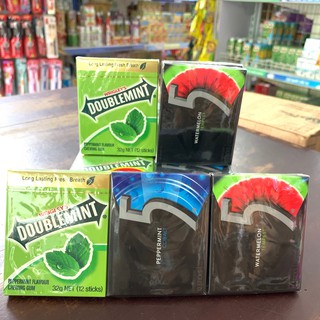1 Vỉ (12 cái) SING GUM DOUBLEMINT (Kẹo cao su)