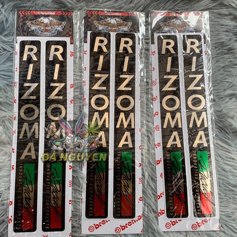 Tem Dán Phuộc Trước Brembo/Rizoma Racing Cho Tất Cả Dòng Xe