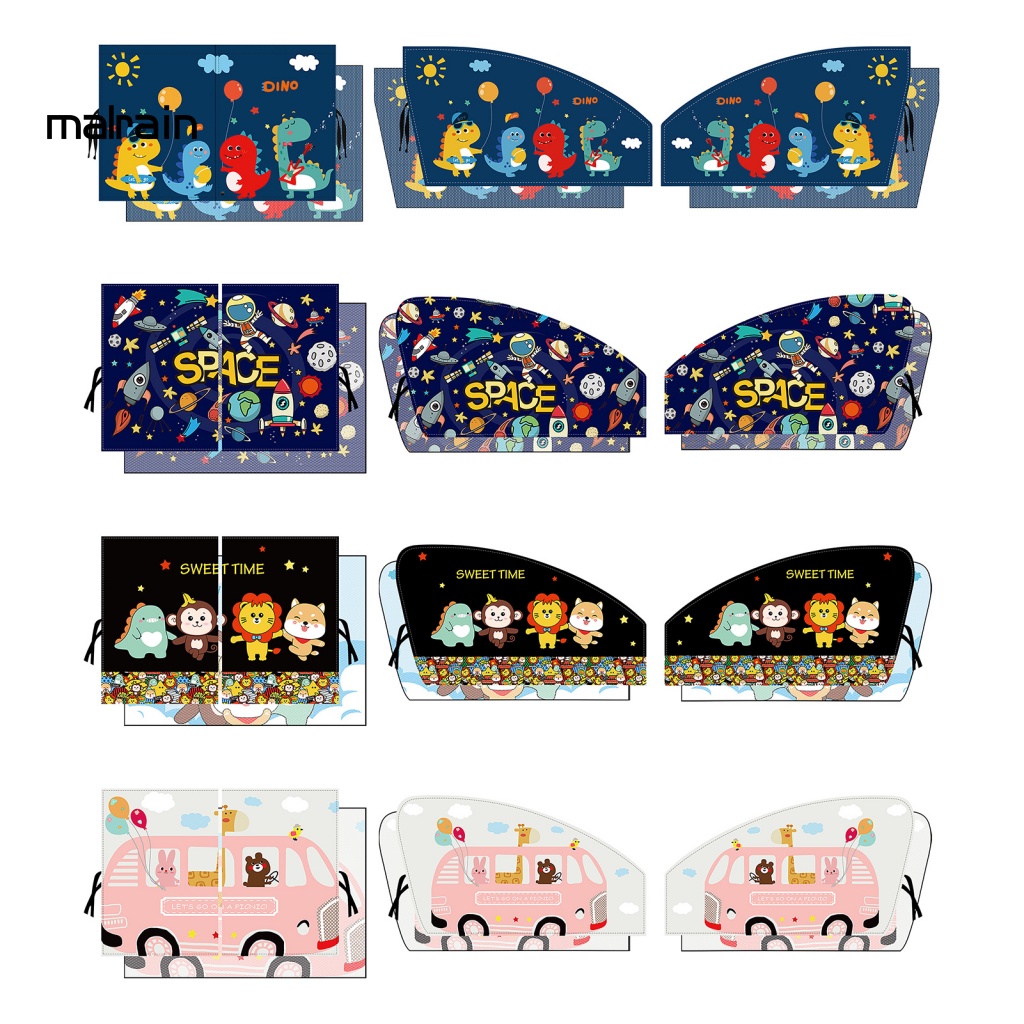 Tấm Che Nắng Cách Nhiệt Họa Tiết Động Vật Cho Xe Hơi