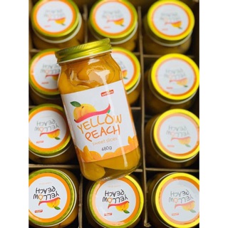 Đào ngâm hàn quốc 680g
