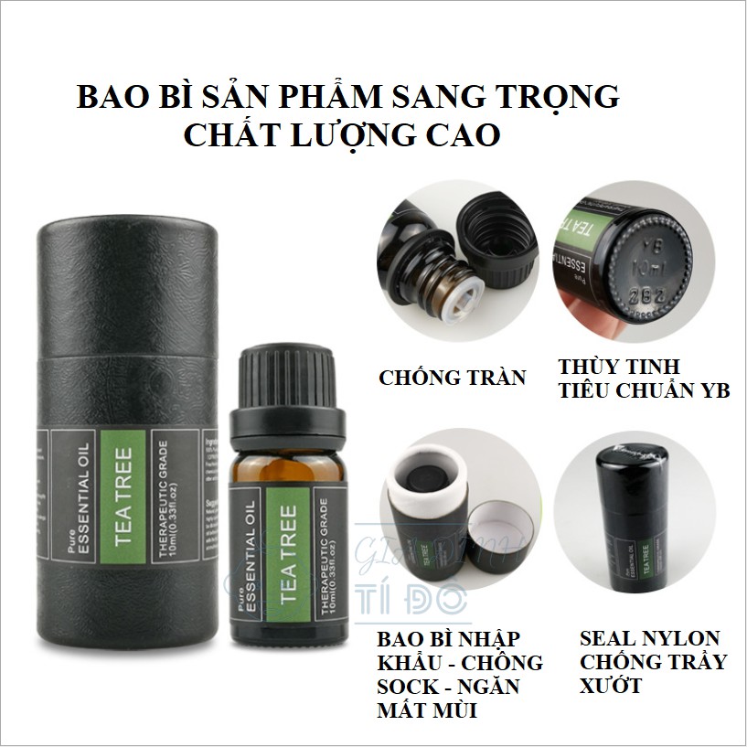 Tinh Dầu 100% Chiết Xuất Thiên Nhiên Cao Cấp Dung Tích 10ml - 20 Mùi Tự Chọn