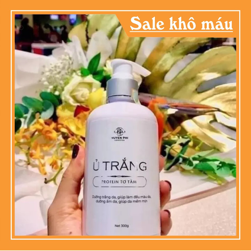 Ủ Trắng Tơ Tằm Huyền Phi - Hấp Trắng Tươi Tơ Tằm Protein cho làn da trắng sáng,cung cấp dưỡng chất chống lão hóa | BigBuy360 - bigbuy360.vn