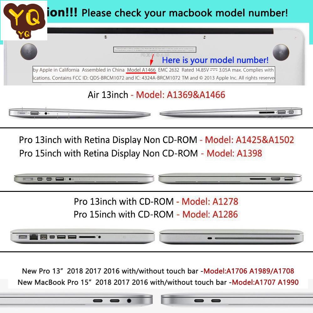 Tấm Lót Tpu Trong Suốt Kèm Bàn Phím Cho Macbook Pro 13 A1708 D.F.Air 11 Inch