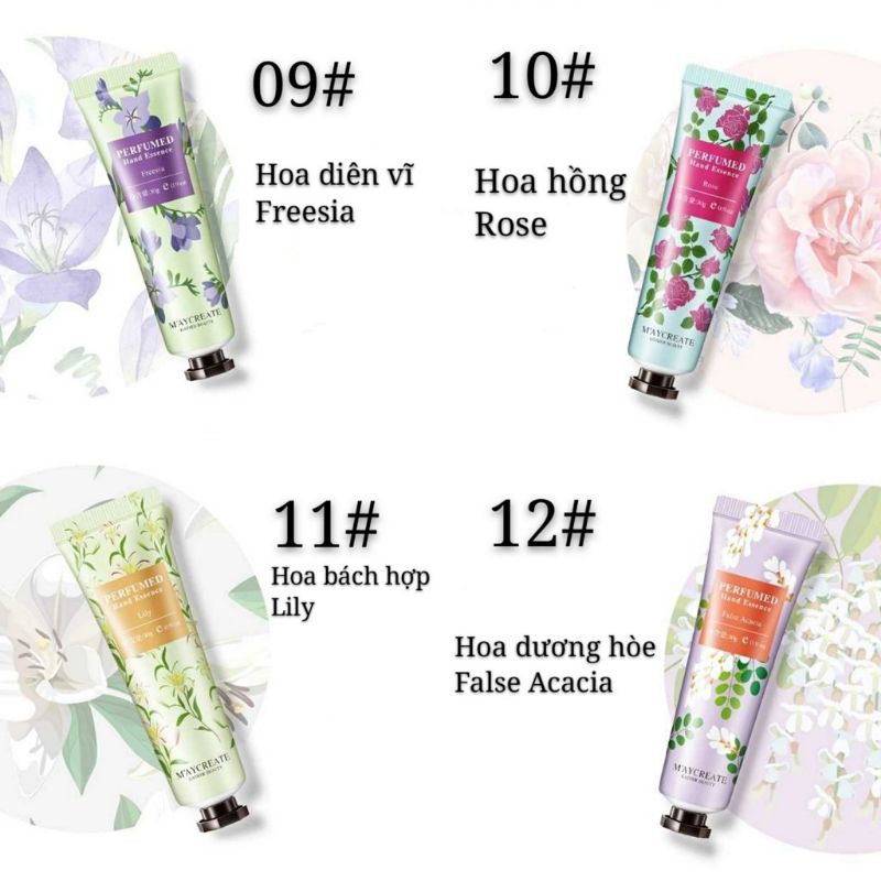 Kem dưỡng da Maycreate Hand Cream #09