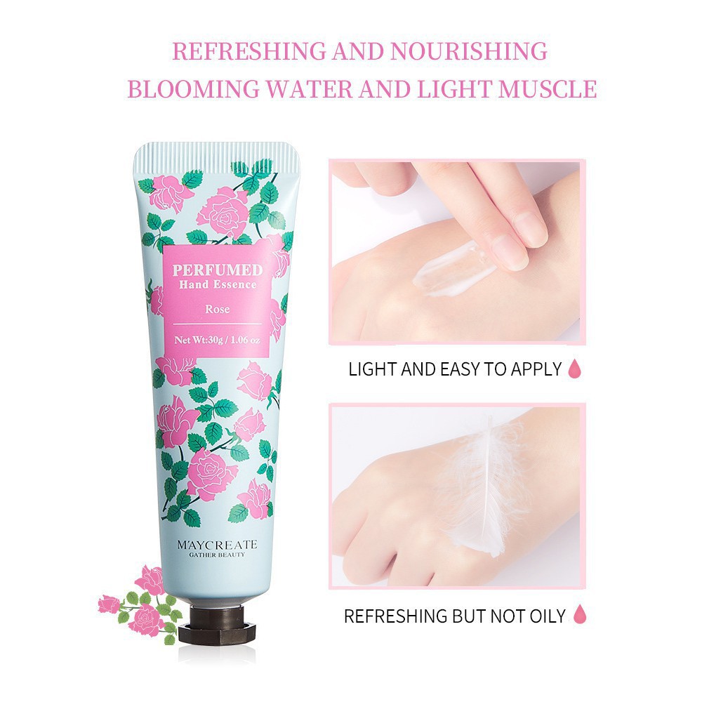 Kem dưỡng da tay MayCreate Perfumed 30g mềm, thơm hương hoa - Sarah Beaute