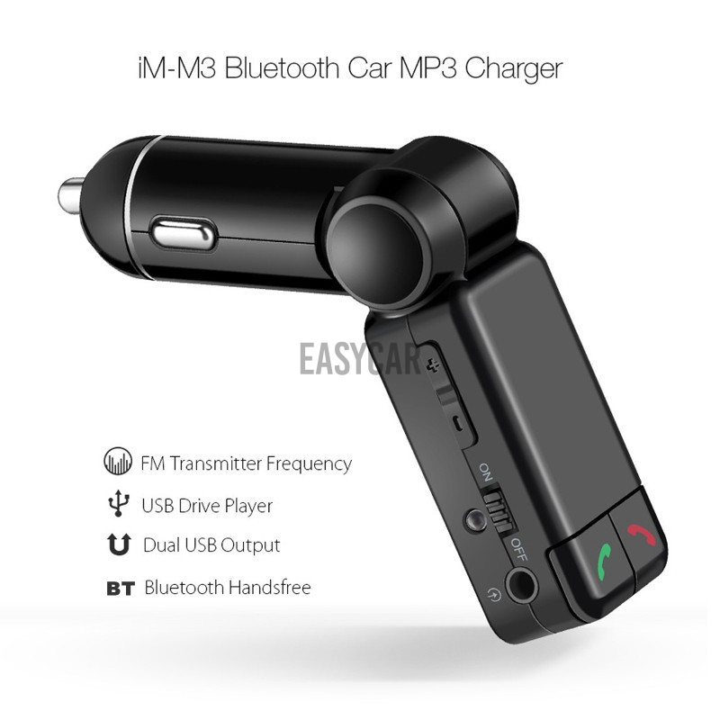 Wireless Bluetooth Car MP3 Player FM Transmitter Radio LCD AUX USB Charger Kit