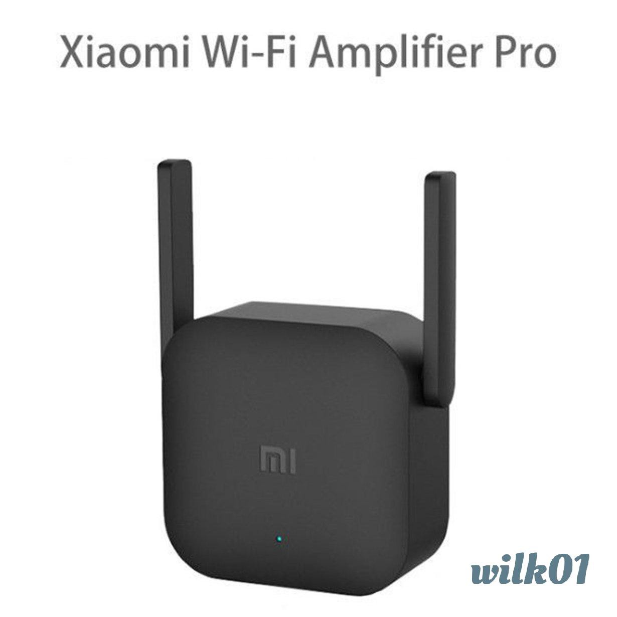 Bộ Khuếch Đại Tín Hiệu Wifi Xiaomi Pro 300m 2.4g Với 2 Ăng Ten Cho Mi Router Wilk01