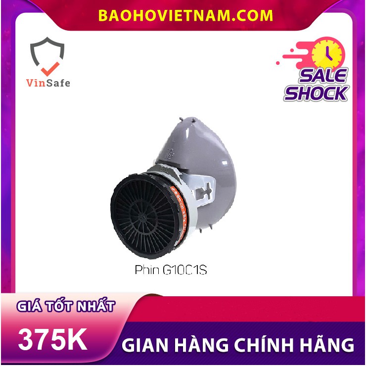 Mặt nạ phòng độc Restech RM 2000 + Phin G1001S