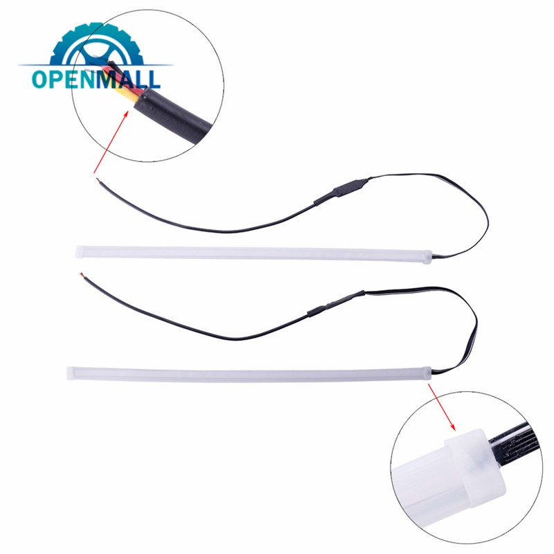 2PCS Dây đèn LED 45cm cho xe hơi chuyên dụng