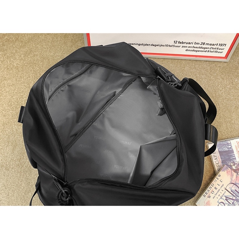 Túi đeo vai IELGY du lịch họa tiết in chữ chống nước kích cỡ lớn cho nữ