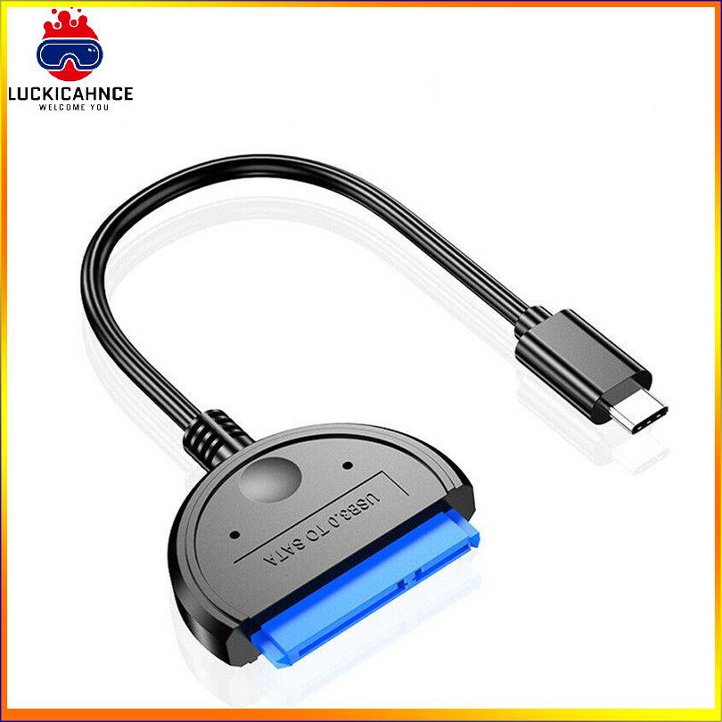 Dây Cáp Chuyển Đổi Usb 3.1 Type C Sang Sata Iii Hdd Ssd 2.5 "22-Pin Uasp | BigBuy360 - bigbuy360.vn