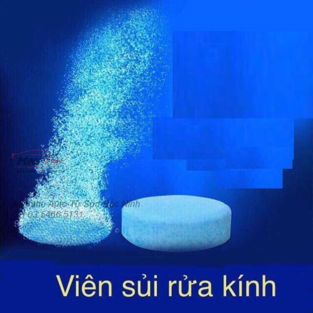 Viên Sủi Rửa Kính Ô Tô Xe Hơi Tiện Dụng