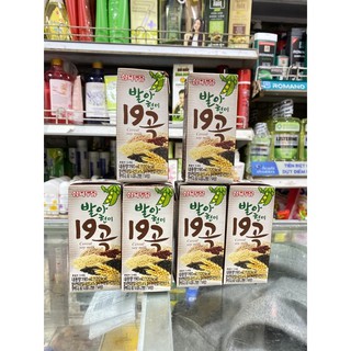 Sữa Đậu Nành 19 Loại Hạt Ngũ Cốc Hàn Quốc Hộp 190ml