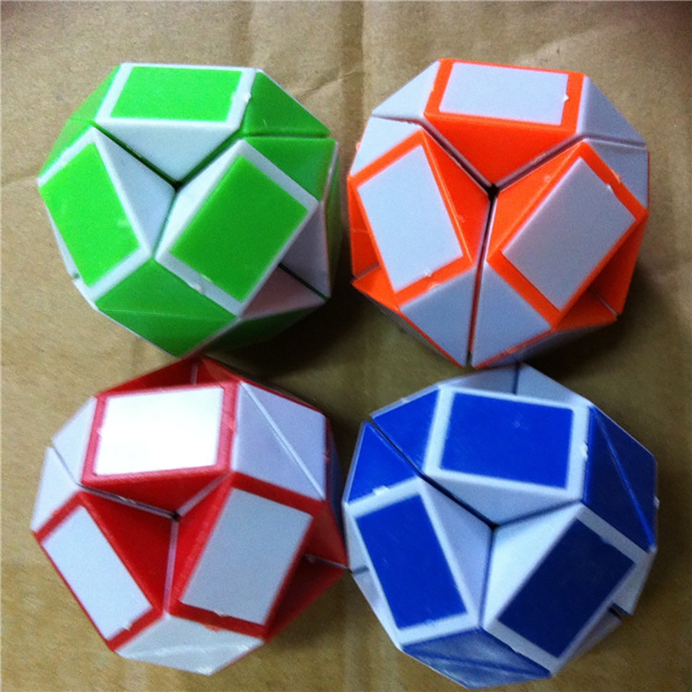 Đồ Chơi Khối Rubik Hình Con Rắn Mini Dành Cho Trẻ Em Và Người Lớn