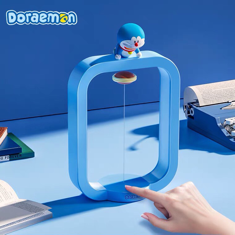 Đèn treo từ tính cảm ứng Doraemon chất liệu PVC độc đáo làm đèn ngủ,đèn bàn, quà tặng bạn bè người thân-Ráp