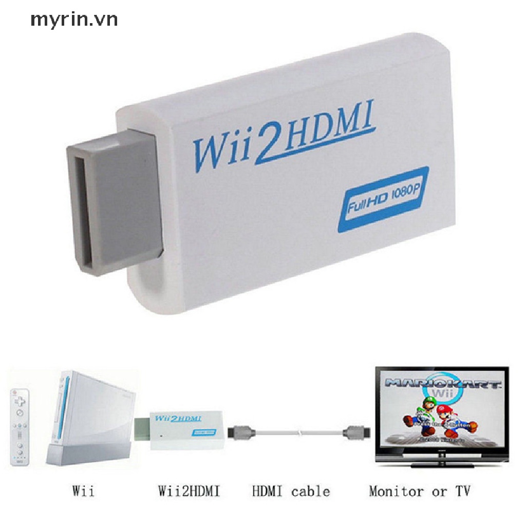 Bộ KếT NốI ChuyểN ĐổI HD Wii Sang HDMI 1080P / 720P, ĐầU CắM 3.5MM
