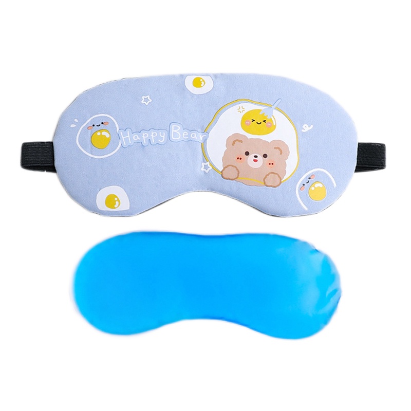 Mặt Nạ Gel Bảo Vệ Mắt Chống Nắng Chống Ánh Sáng Họa Tiết Hoạt Hình Dễ Thương