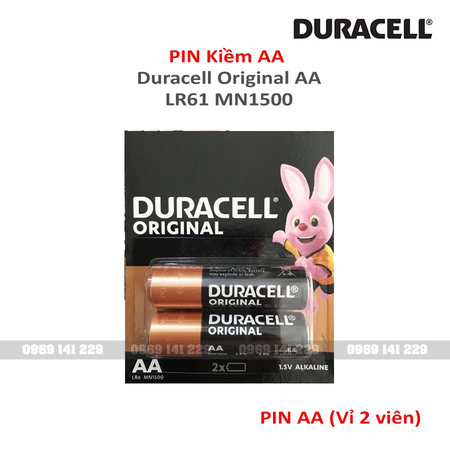 Pin Duracell AA Chính hãng ⚡ Vỉ 4 viên, sử dụng cho máy đo huyết áp bắp tay OMRON