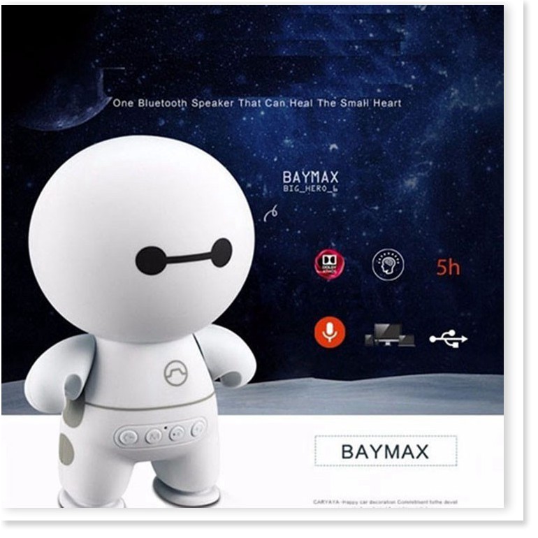 Giá Vốn - Loa nghe nhạc không dây bluetooth hình Baymax