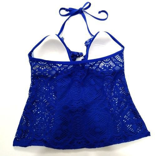 Đồ bơi nữ Reaction cổ yếm ren xanh coban RS8VX82 ( TH8943 ) | BigBuy360 - bigbuy360.vn