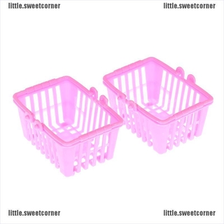 Set 2 Giỏ Siêu Thị Mini Dành Cho Búp Bê