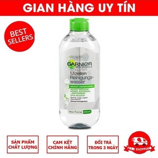 NƯỚC TẨY TRANG GARNIER XANH LÁ CHO DA DẦU HÀNG PHÁP
