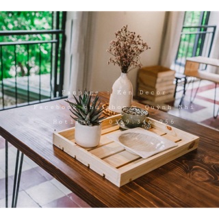 Khay gỗ Quế để đồ siêu xinh