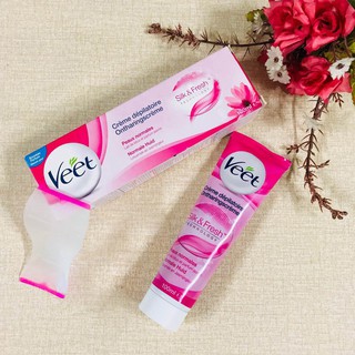 Kem tẩy lông Veet Silk Fresh 100g