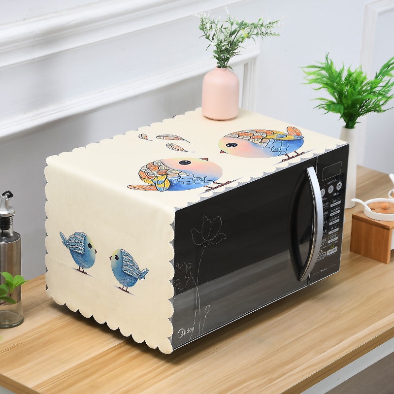 Vỏ Bọc Lò Vi Sóng Chống Bụi Phong Cách Bắc Âu Cao Cấp