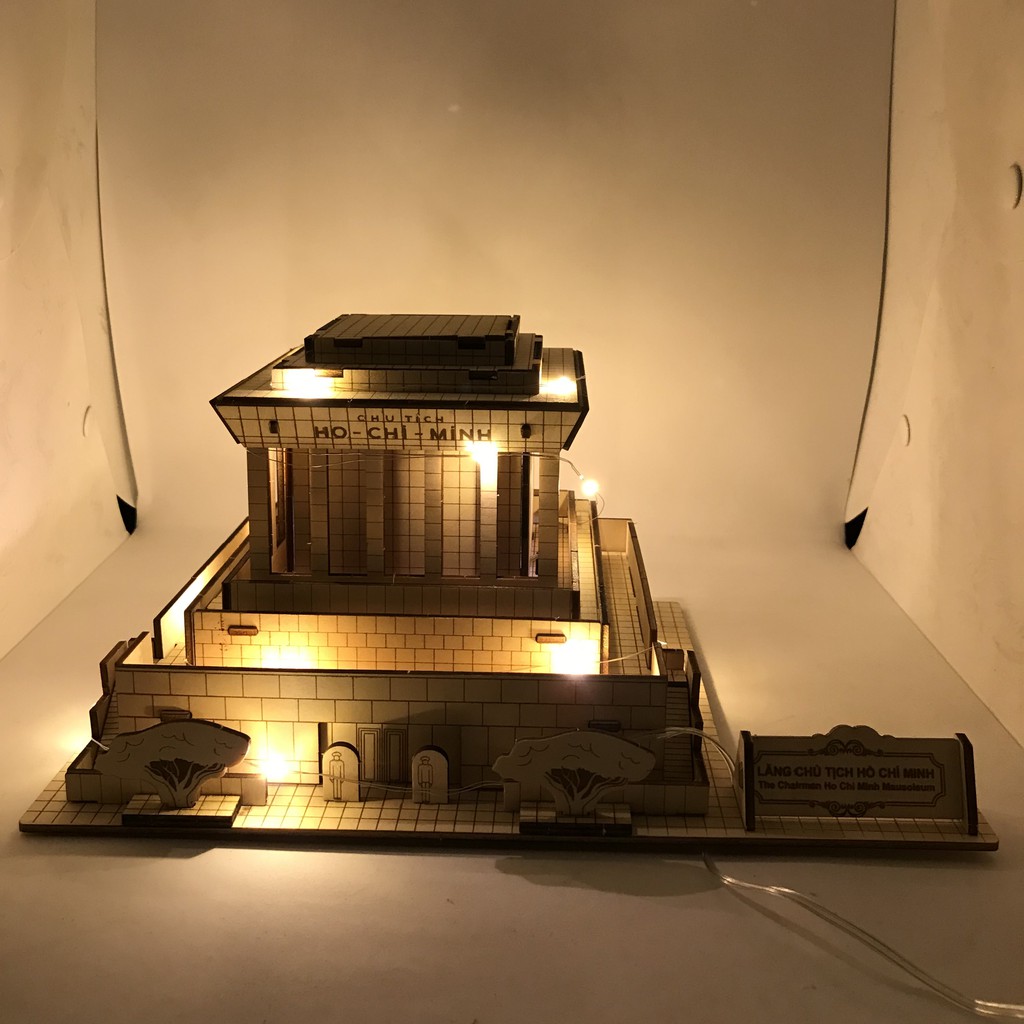 Đồ chơi lắp ráp gỗ 3D Mô hình Lăng Chủ tịch Hồ Chí Minh - Mô hình Lăng Bác