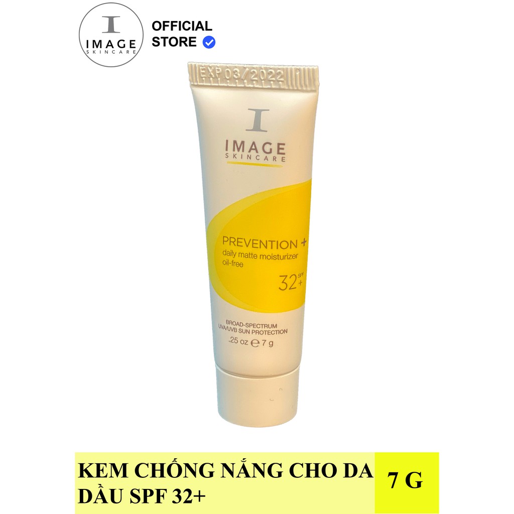 Kem chống nắng Image Skincare Prevention spf 32+ dành cho da dầu mini (7g) - Hàng chính hãng | BigBuy360 - bigbuy360.vn