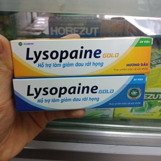 [Giá Tốt] - Viên ngậm Lysopaine tuýp 24 viên - [Hàng Chính Hãng]