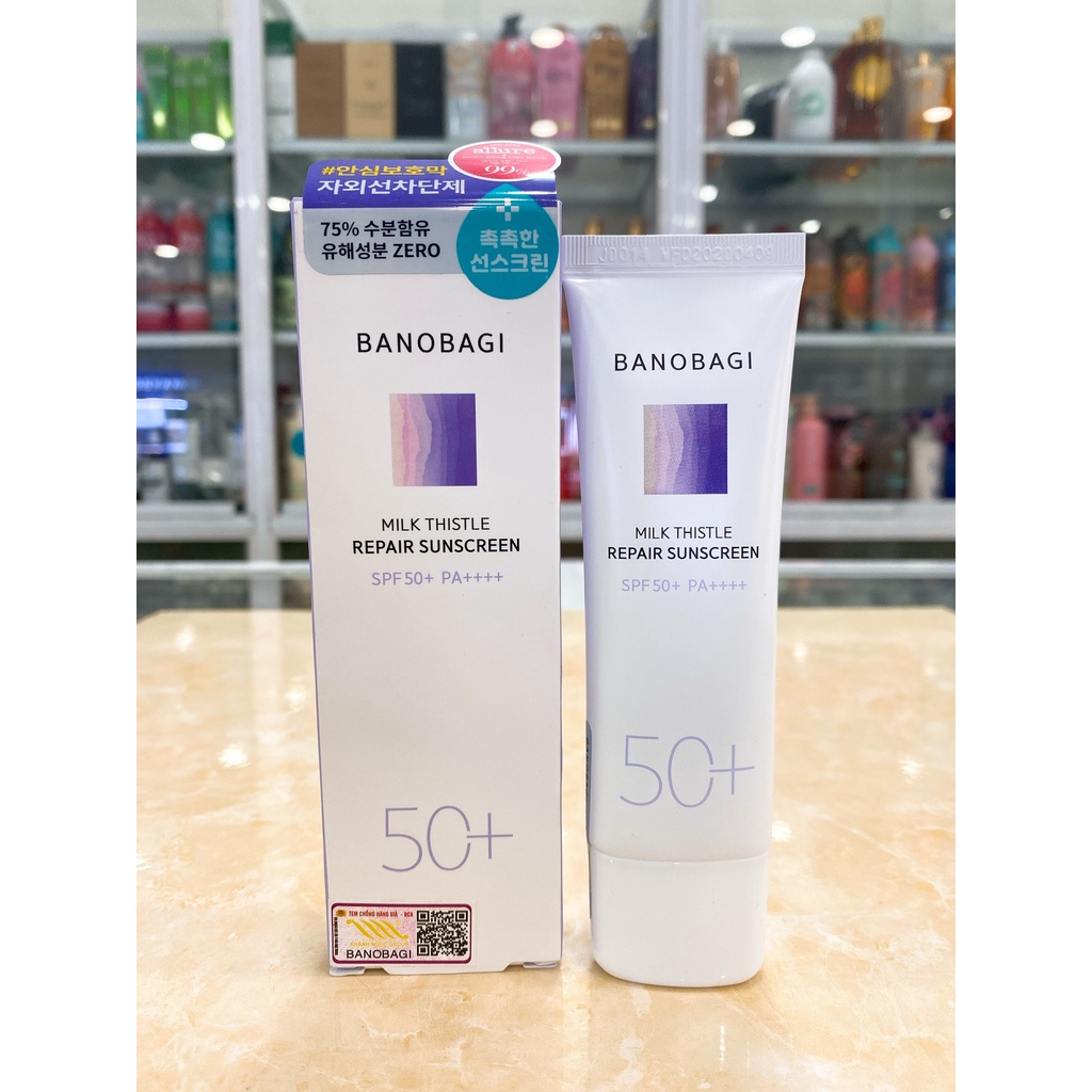 Kem Chống Nắng Banobagi Milk Thistle Repair Sunscreen Hàn Quốc 15ml