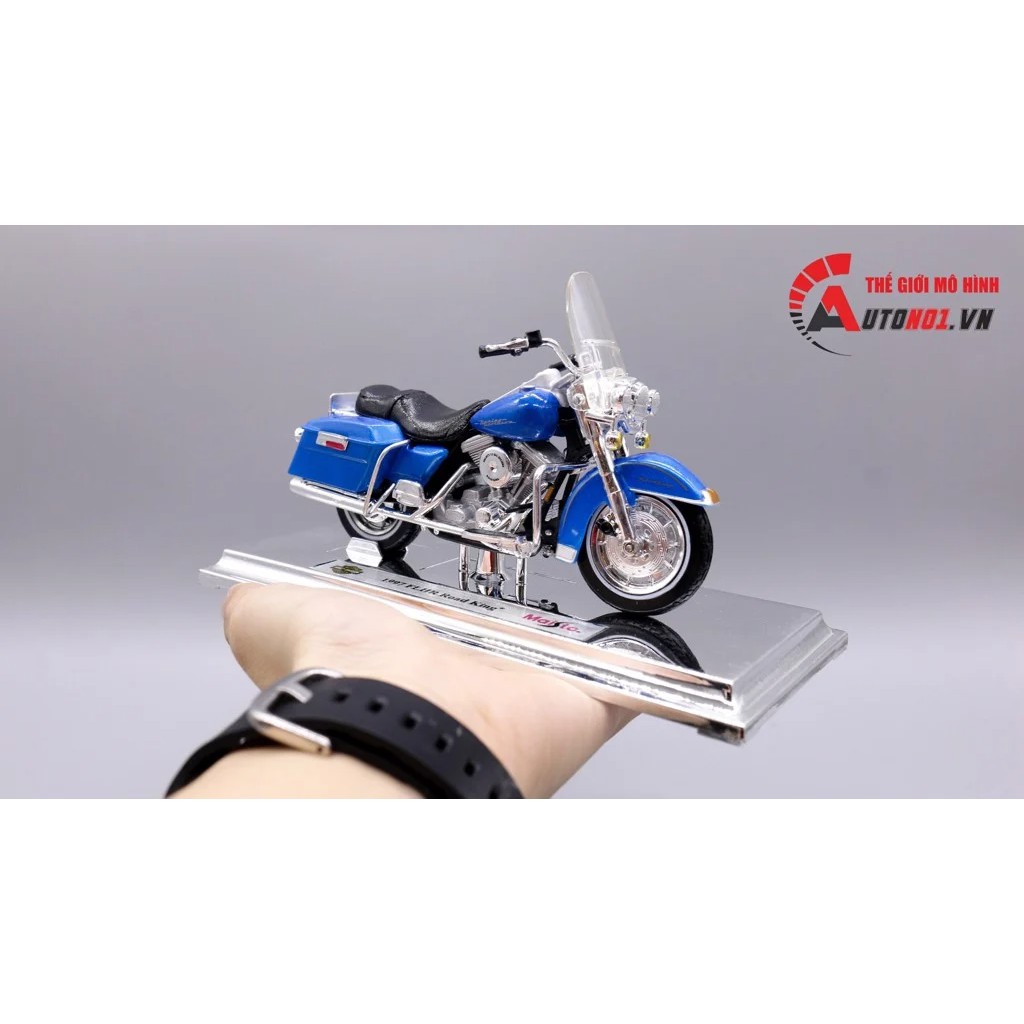 MÔ HÌNH HARLEY DAVIDSON 1997 FLHR ROAD KING 1:18 MAISTO 3587