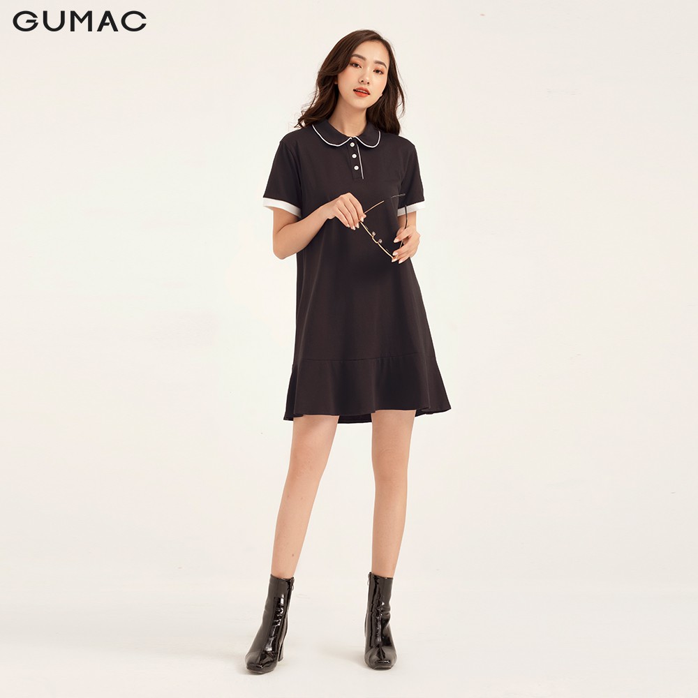 Đầm suông nữ GUMAC đuôi cá đủ màu đủ size, phong cách trẻ trung năng động DB1113 | BigBuy360 - bigbuy360.vn