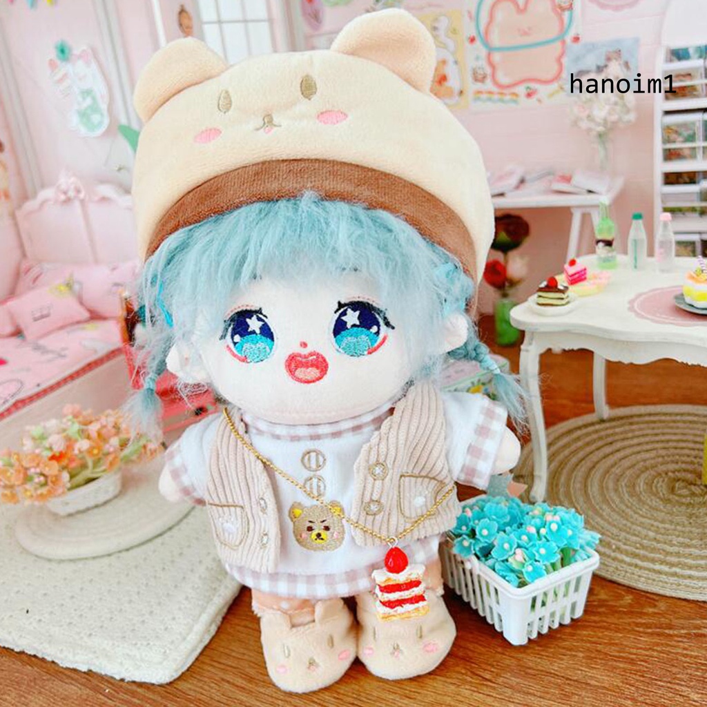 Hvw_túi Xách Gấu Bông Quần Búp Bê Bằng Vải Dễ Phối Đồ Cho Trẻ Em