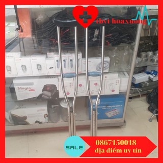 Nạng chống nách bằng inox việt nam - 1 chiếc