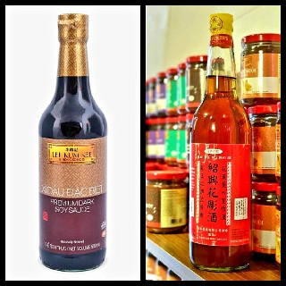 Gia Vị Nấu Ăn R Thiệu Hưng 630ml + 1 Hắc Xì Dầu LKK - Món Thịt Kho Tô Đông Pha