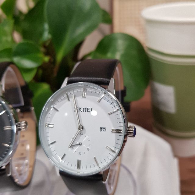 Đồng hồ nam Skmei dây da giá rẻ chống nước chính hãng Tony Watch 68 | BigBuy360 - bigbuy360.vn