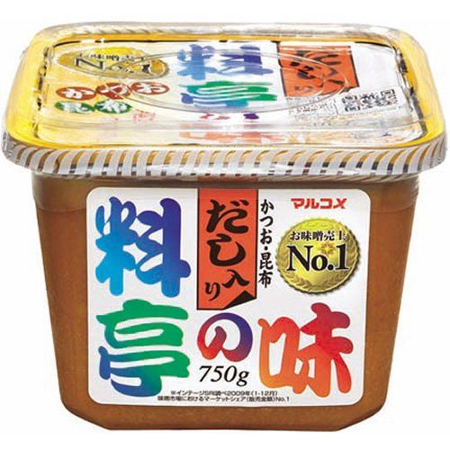 Tương Miso Dashi Marukome Nhật Bản vị truyền thống 750g